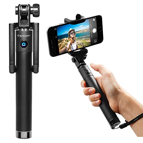 Selfie Stick, SpigenÂ® [New Generation] Bluetooth Selfie Stick with Remote Shutter for iPhone 7/7 Plus/6s/6s Plus,Galaxy S7/S7 Edge/S6,Galaxy Note 5/4,Nexus 5x/6P,LG G5 and More- S520 (SGP11721)
