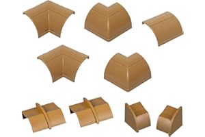 D-Line CLOAP22QSP Accessori a Scatto - Canalina = 22mm (Larghezza) x 22mm (Altezza) - Verniciabile