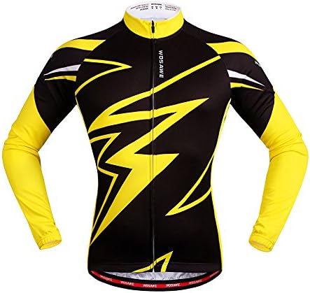 JS Long Sleeve Jersey Cycling Bicycle MTB Riding Spring Shirts SW288 M
