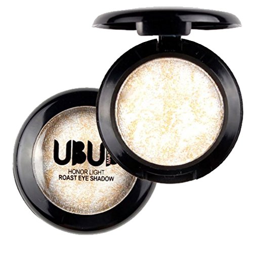 Yogogo Einzelner Gebackener Augen Schatten Puder Make-Up Paletten Schimmer Metallische Augenschminke Palette 07
