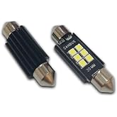 Eraks Car Accesories 39 Mm Canbus Sofit Led Ampul S&uuml;per Beyaz 6 Smd Parlak Beyaz, Plaka, Bagaj, Tavan Aydınlatma,