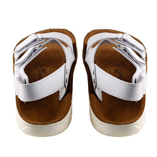 Wellness Komfort+ Herren ESD Berufsssandale weiss - 5