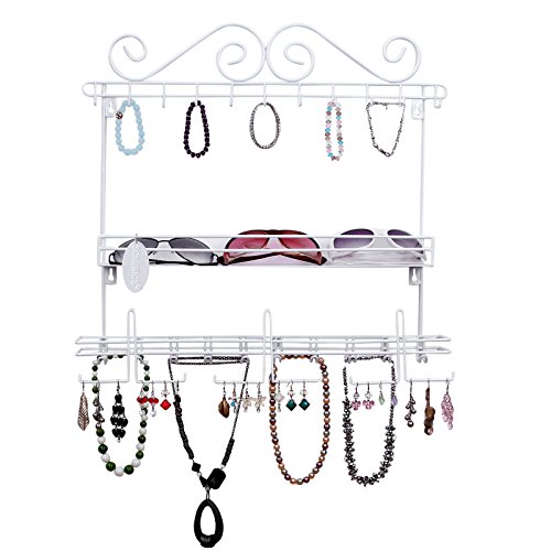 Schmuckregal Accessoires-Regal Schmuckhänger Kettenständer Armbandständer JDS19W - 2