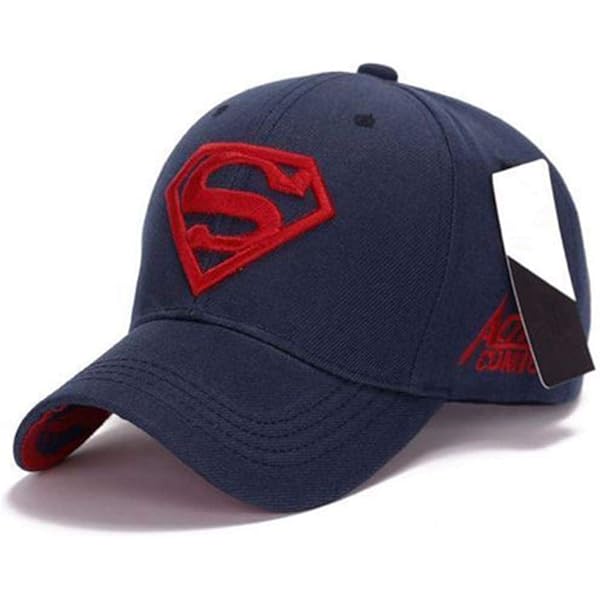Superman Shirt Cool!Superman Cartoon Snapback Caps Adult Child