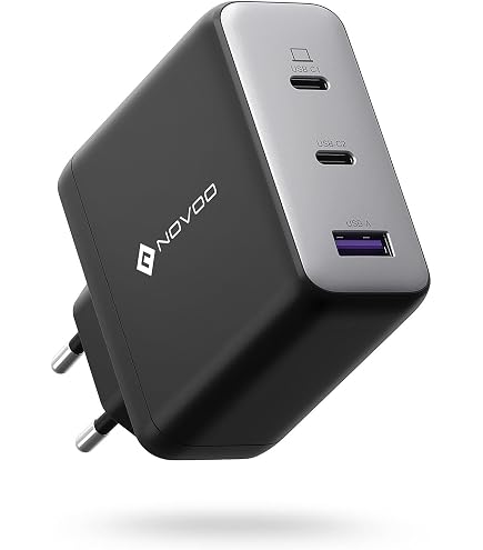 Toocki 65W GaN USB-C Ladegerät Mit 3 Ports & Kabel – Schnellladung Für MacBook, IPhone, Galaxy, Laptop