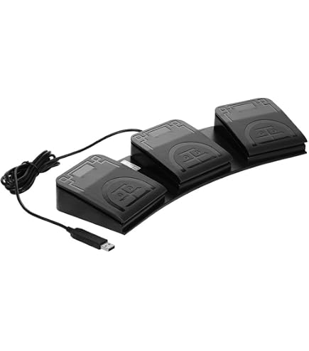 Pedale Interruttore Triplo USB Programmabile | Controller A Pedale Per