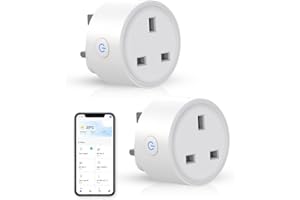 UseeLink Smart Plug,WiFi Outlet Works with Alexa,Google,Home,IFTTT,SmartThings,Wireless Smart Socket, Smart Life App Remote Control, Schedule and Timer Function, 2packs (WIFI-2packs)