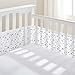 BreathableBaby Four Sided Liner Cot Mesh (Twinkle Stars)