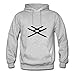 Jameskings Grey Customized Speacial Lovely Double Cross Of Saint Andrew_sa1 Hoodies/women Small
