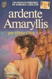 jaquette livre Ardente amaryllis