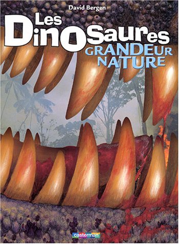 couverture de : Les dinosaures, grandeur nature