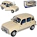 Produktbild Renault R4 4L GTL 5 Clan Türer Weiss Beige 1961-1992 1/18 Solido Modell Auto
