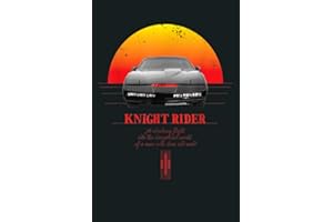 Knight Rider: Notebook Planner - 6x9 inch Daily Planner Journal, To Do List Notebook, Daily Organizer, 114 Pages