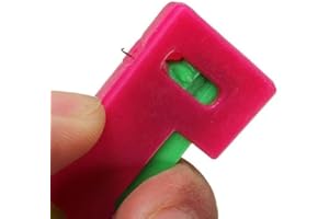 JOWXSX Automatic Needle Threader,Creative Automatic Needle Threader Device String Guide Tool Random Color