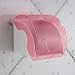 Produktbild Tutoy Wandmontierter Wasserdichter Papierhalter Badezimmer Papier Rollenhalter -Pink