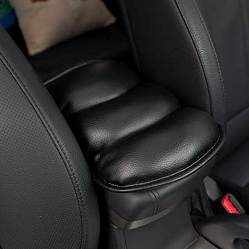 Demiawaking Auto Armlehne Auflage Mittelarmlehne Armauflage Pad Aufbewahrungsbox Auflage-Schwarz - 3