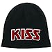 Produktbild Kiss Red on White Logo Puff Embroidered Beanie (Gm