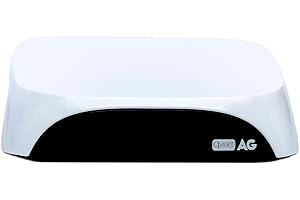 Qviart AG Receptor Multimedia Streaming 4K UHD 60fps Ott Android 7 LAN y WiFi 2.4GHz, 1 GB DDR3 Ram, 8GB Flash, USB 3.0, QTV Online TV, VOD y Media Player, Color Blanco