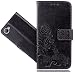 Produktbild HTC Desire 12 Handy Tasche, FoneExpert® Wallet Case Cover Flower Hüllen Etui Hülle Ledertasche Lederhülle Schutzhülle Für HTC Desire 12