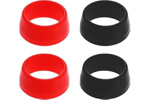 SG Store 4 Piezas Anillo de Goma para Tija de Sillín de Bicicleta Alta Compatibilidad Funda Silicona Impermeable Ajuste Protector para Bicicleta Montaña Diámetro 25-30 mm