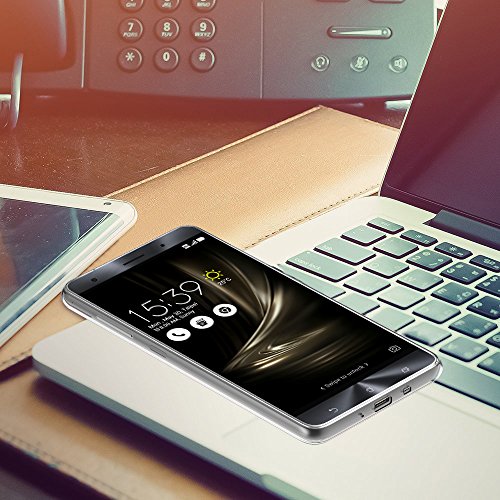 Asus Zenfone 3 Deluxe ZS570KL 5 7   Funda  iVoler TPU Silicona Case Cover Dura Parachoques Carcasa Funda Bumper para Asus Zenfone 3 Deluxe ZS570KL 5 7     Ultra-delgado   Shock-Absorci  n   Anti-Ara  azos   Transparente - Garant  a Incondicional de 18 Meses