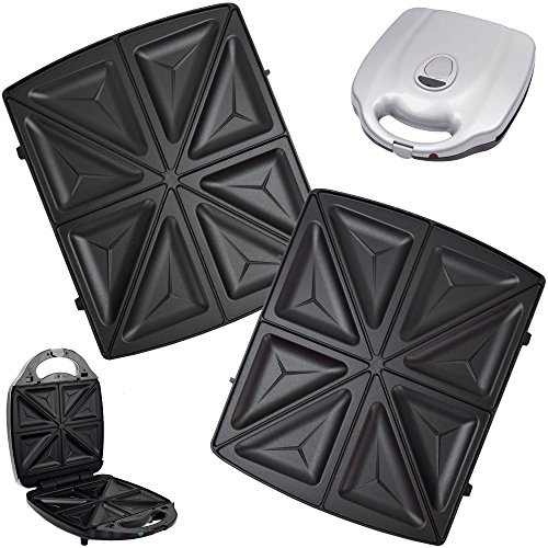 1 Satz Sandwichplatten passend für Syntrox Chef Maker ZN-2000W und Efbe Schott Zaubernuss ZN 800 XXL - 3