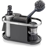 GEFU Smartline lavabo d&uuml;zenleyici, siyah, 50,4 x 3,6 x 3,5 cm