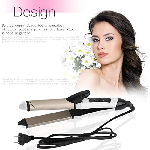 shengbaijia Professional Automatic Wet Dry Dual Use 2 In 1 Hair Straightener Curler