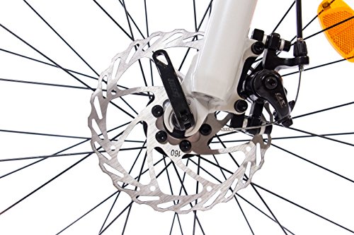 27,5″ Zoll MOUNTAINBIKE FAHRRAD KCP ATTACK Unisex mit 21 Gang SHIMANO TX grün weiss - 8