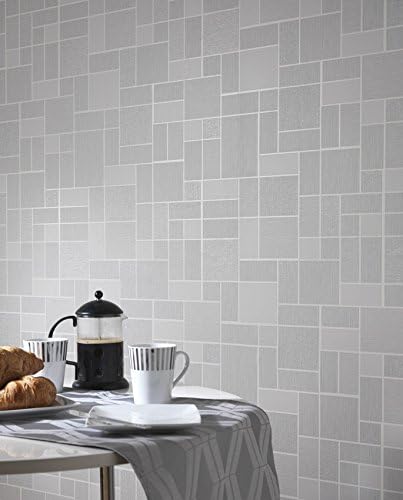 Holden Tiling on a Roll Glitter Tile Grey