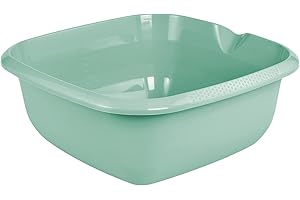 keeeper Cuvette Polyvalente avec Bec Verseur, Carré, 13 L, 38 x 38 cm, Björk, Nordic Green