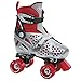 Produktbild Roller Derby Kinder Rollschuhe Trac Start Boy's verstellbarer Roller Skate, schwarz/blau, 2-4, 1371