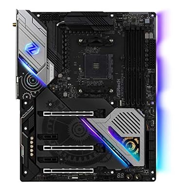 Amd Asrock x570 Taichi, AMD x570, AM4, DDR4, PCIe 4.0, Triple M.2, 2-Way SLI/3-Way Crossfire, Intel GbE/WiFi, USB 3.2, ATX