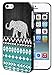 Produktbild SaiCase Schutzhülle für iPhone 5 / 5S / SE, Motiv Elefant mit Aztekenmuster
