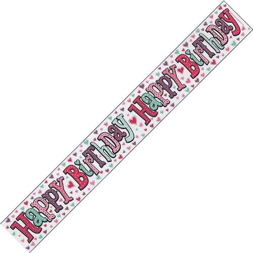 Fishy Party Plastic Banner