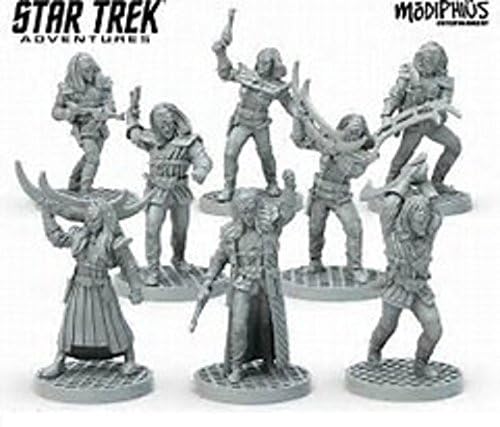 Modiphius Entertainment Star Trek Adventures Klingon Warband Miniatures Set