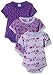 Care Baby Girls Bodysuit, Shortsleeve, 3-Pack, Pink (Pink 569), 3-6 Months