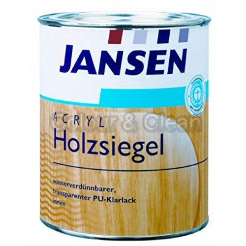 Preisvergleich Produktbild JANSEN Acryl Holzsiegel farblos 750ml glänzend