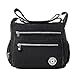 Produktbild Damen Damen Handtasche Hobo Schulter CrossBody Messenger Tragetasche Wasserdichte Multi-Tasche , athens black