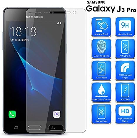 SAMSUNG GALAXY J3 2017 TEMPERED GLASS SCREEN PROTECTOR from Peach®