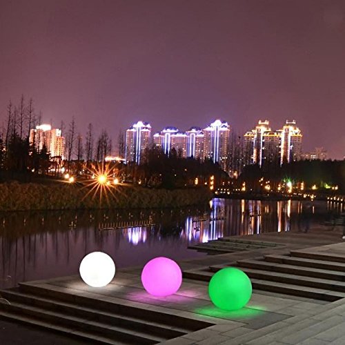 BATIMEX Sphere Led sans fil télécommandable 50cm - Multicolore