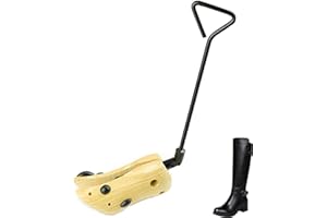 MVPACKEEY Wooden Boot Stretcher Adjustable High Heel Shoe Stretcher, High Heels Anti Crease Boots Expander, Professional Two Way for Women/Men (L)