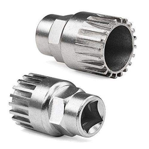 Yahee Fahrradwerkzeug Tretlager und Kurbelanzieher Kurbel Abzieher Innenlager Reparatur Werkzeug (A)