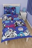Character world High Monster High Beasties Single Rotary Duvet Set, Multi-Colour