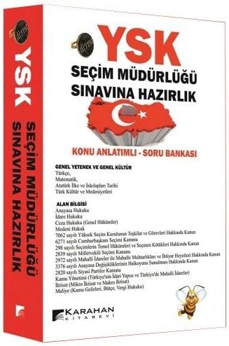 YSK Seçim Müdürlüğü Sınavına Hazırlık Konu Anlatımlı Soru Bankası