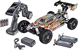 brushless fan engine Fahrfertiges Modell Carson 500409061 1:8 Virus 4.1 4S BL 2.4G 100% RTR, rot/grau