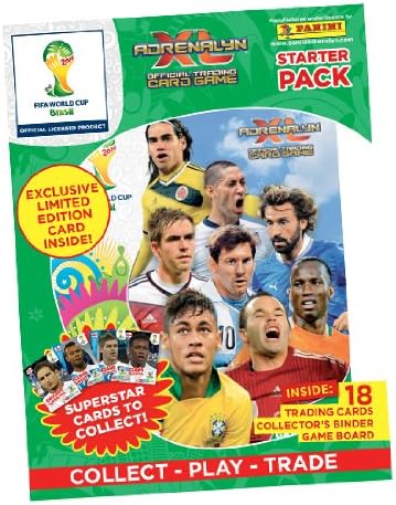 OFFICIAL Panini Adrenalyn XL World Cup 2014 Brazil (Brasil) Starter Binder Pack (UK Version) - ROBIN VAN PERSIE Limited Edition Card