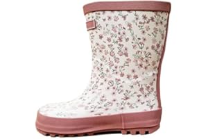 SURRIPA Boys Girls Kids Waterproof Wellies Winter Rain Wellingtons Boots Children Shoes