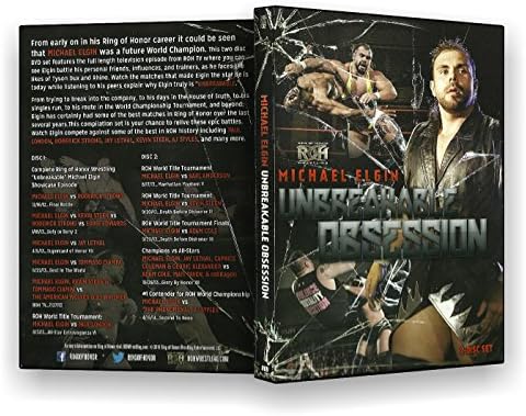 Official Ring of Honor ROH - Best of Michael Elgin: Unbreakable Obsession (2 Disc Set) DVD