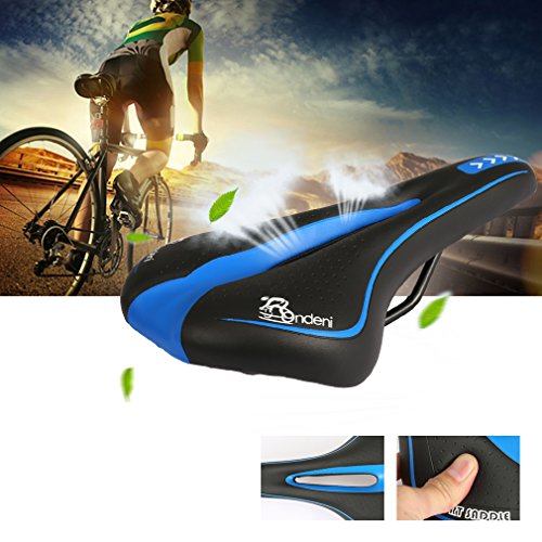 Ondeni Universal Mountainbike Sattel Trekkingsattel Fahrradsattel MTB Radsport Soft Fahrradsitz für Herren Damen
